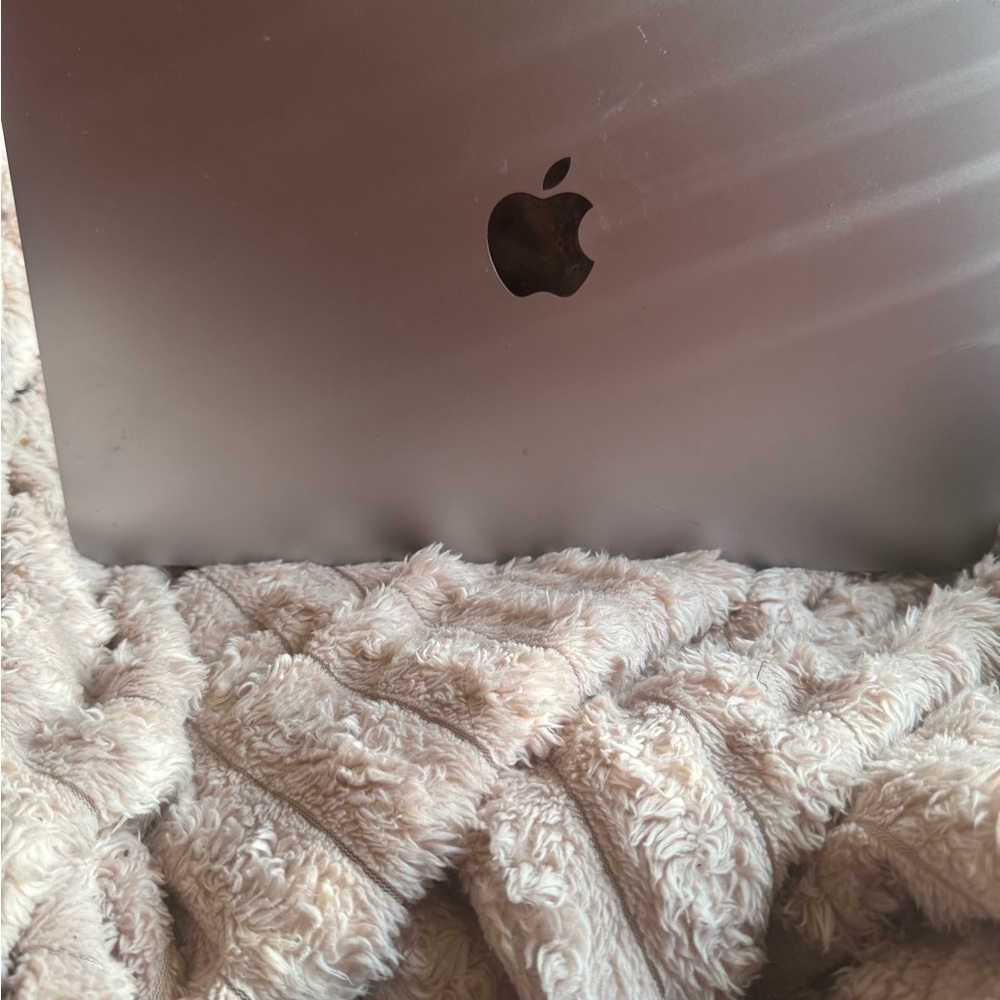Apple Laptop in Sleek Silver Finish